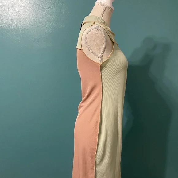 Mid/maxi bodycon one-shoulder dress. NWT. - Picture 4 of 5